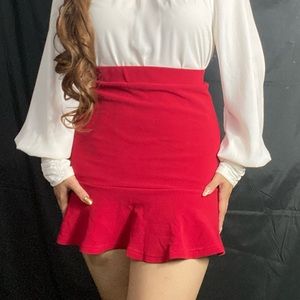 Red skirt ♥️